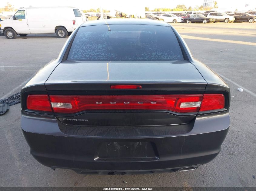 2013 Dodge Charger Se VIN: 2C3CDXBG8DH637552 Lot: 43919019