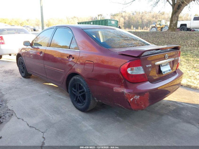 2003 Toyota Camry Le VIN: 4T1BE32K13U222422 Lot: 43919023