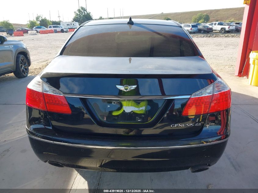 2009 Hyundai Genesis 4.6 VIN: KMHGC46F89U064992 Lot: 43919028