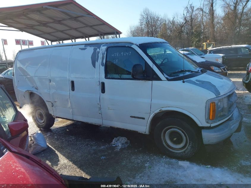 2002 Chevrolet Express VIN: 1GCFG25M121116155 Lot: 43919047