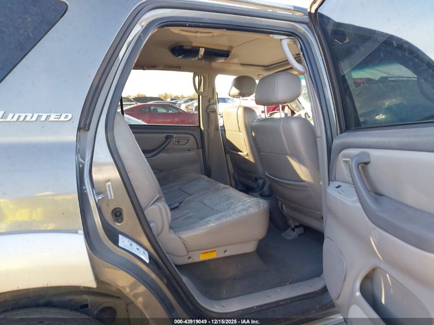 2003 Toyota Sequoia Sr5 V8 VIN: 5TDZT34A03S196638 Lot: 43919049