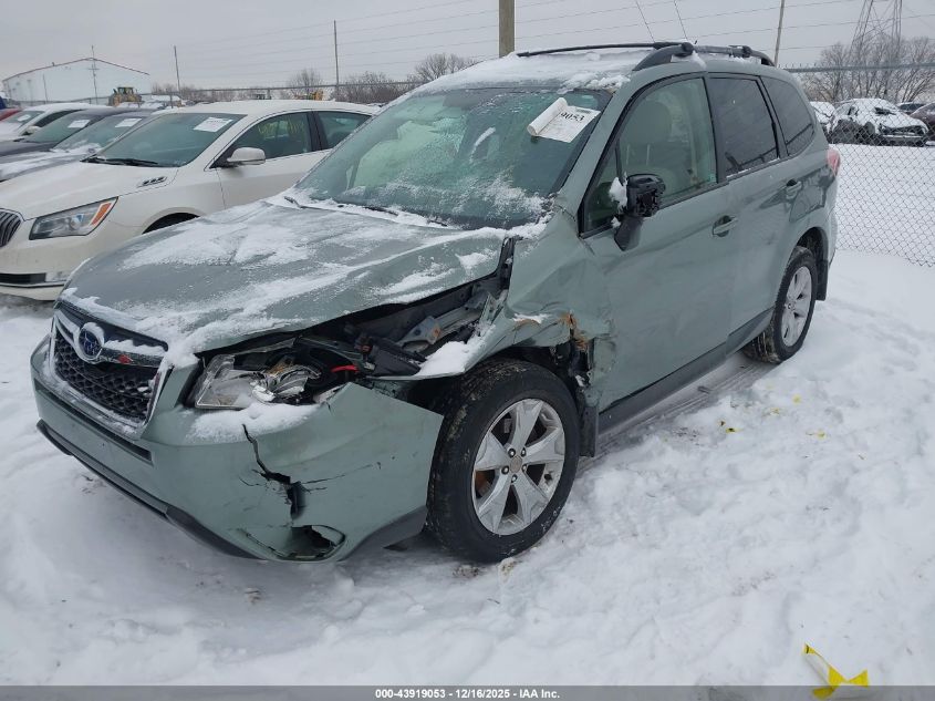 2015 Subaru Forester 2.5I Premium VIN: JF2SJADC2FH840759 Lot: 43919053