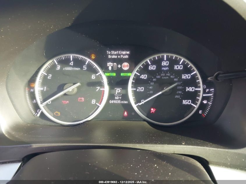 2019 Acura Ilx Standard VIN: 19UDE2F31KA010518 Lot: 43919063