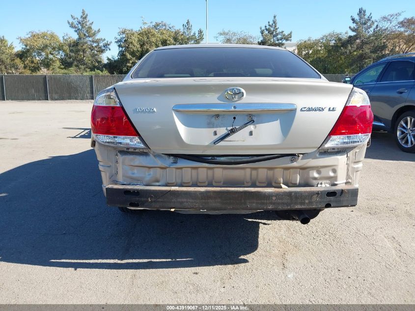 2006 Toyota Camry Le VIN: 4T1BE32K96U659332 Lot: 43919067