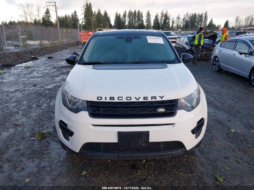 2016 Land Rover Discovery Sport Se VIN: SALCP2BG6GH588103 Lot: 43919075