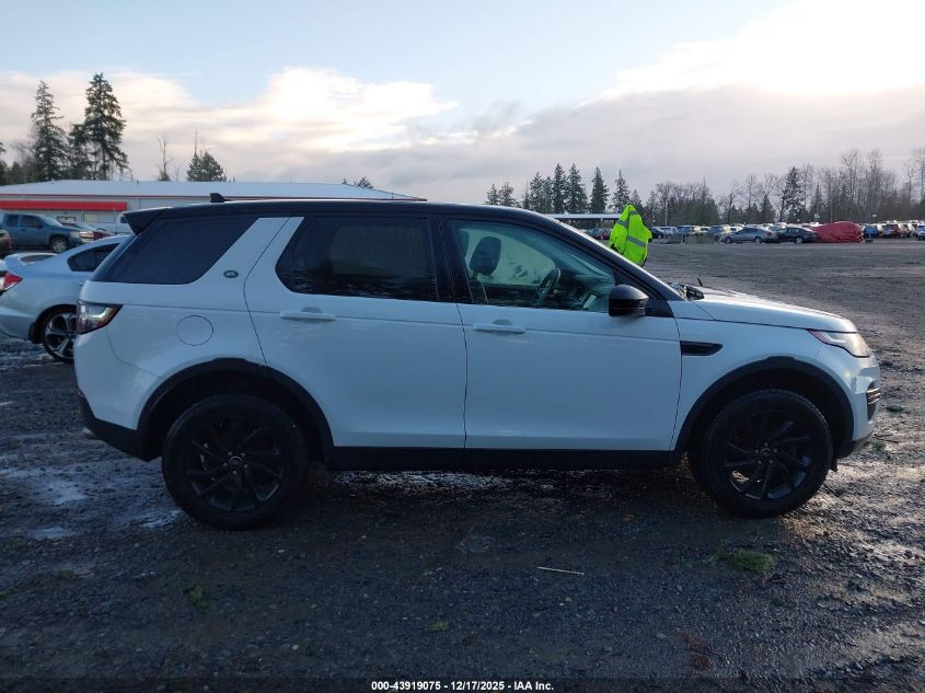2016 Land Rover Discovery Sport Se VIN: SALCP2BG6GH588103 Lot: 43919075