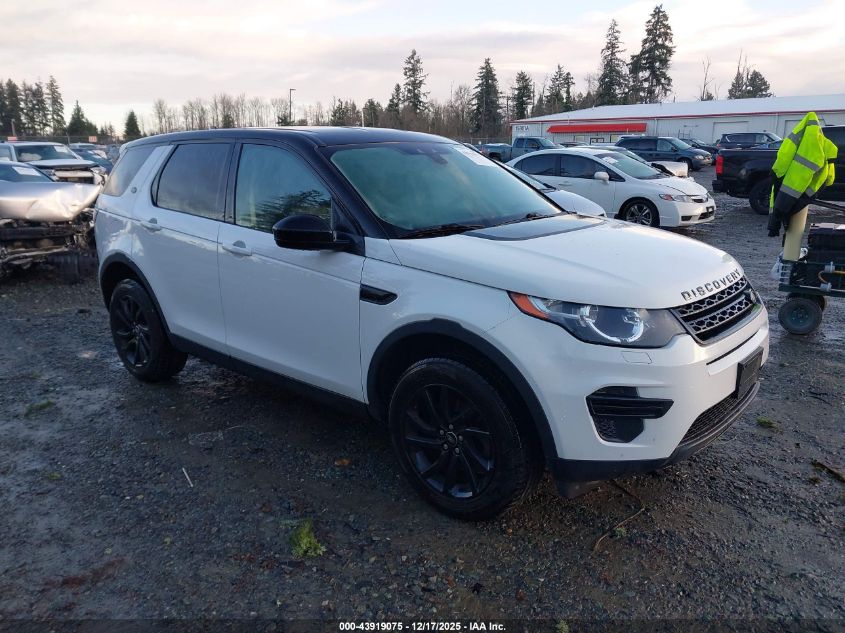 2016 Land Rover Discovery Sport Se VIN: SALCP2BG6GH588103 Lot: 43919075
