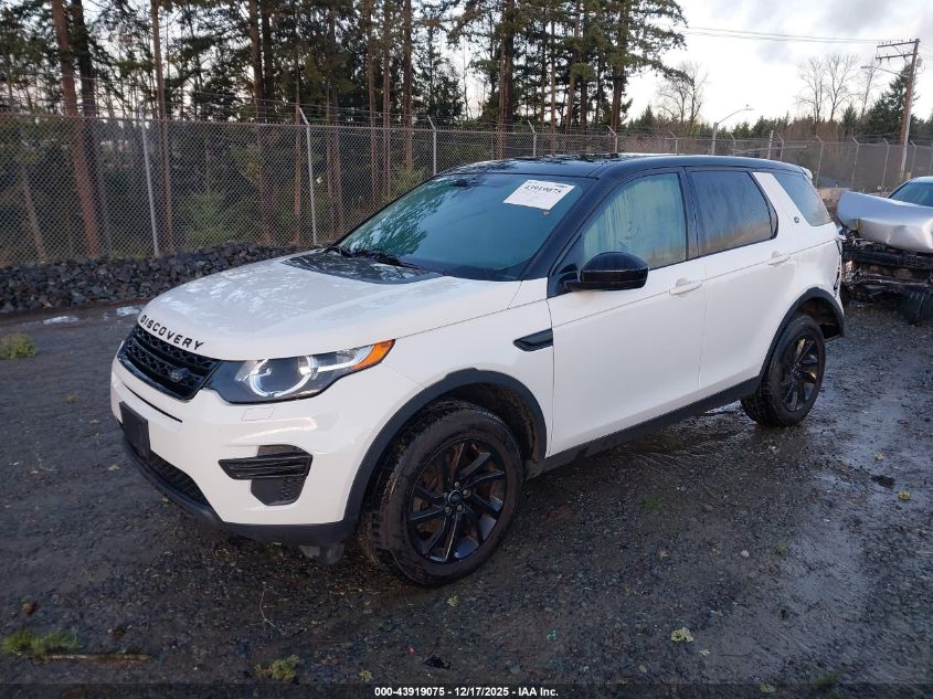 2016 Land Rover Discovery Sport Se VIN: SALCP2BG6GH588103 Lot: 43919075