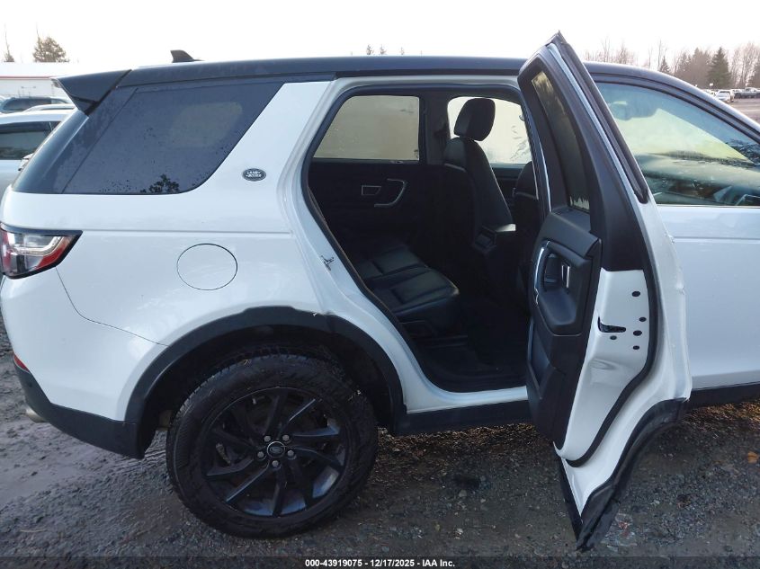 2016 Land Rover Discovery Sport Se VIN: SALCP2BG6GH588103 Lot: 43919075