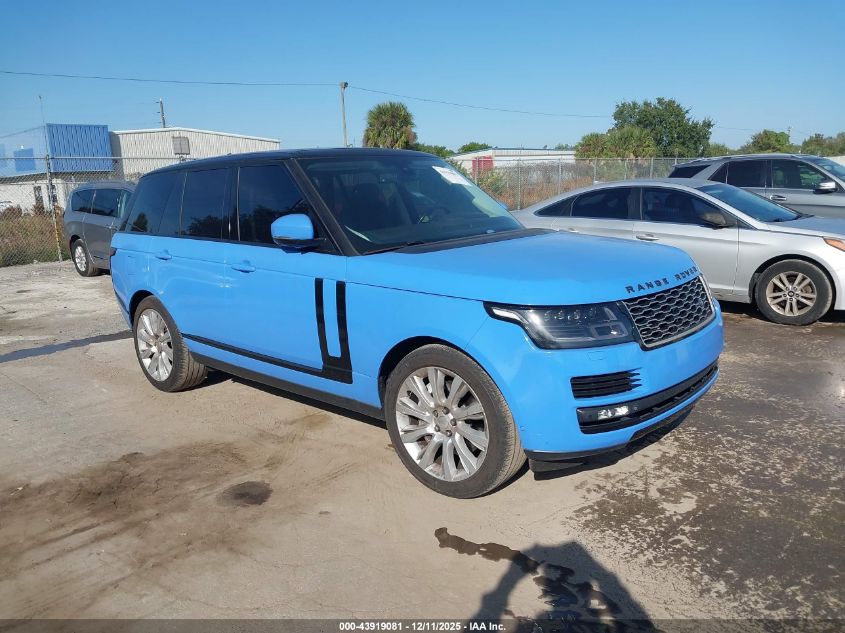 LAND ROVER RANGE ROVER 5.0L V8 SUPERCHARGED