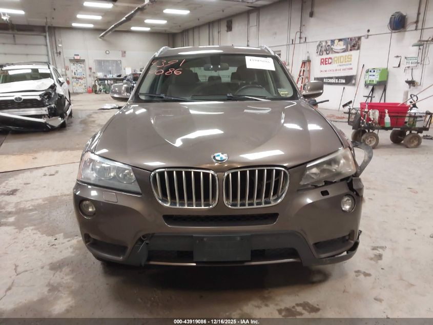 2014 BMW X3 xDrive28I VIN: 5UXWX9C58E0D25912 Lot: 43919086