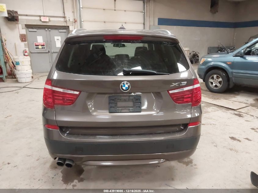 2014 BMW X3 xDrive28I VIN: 5UXWX9C58E0D25912 Lot: 43919086