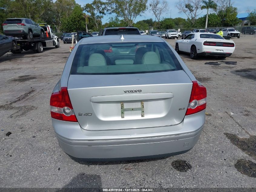 2006 Volvo S40 2.4I VIN: YV1MS382762204885 Lot: 43919104