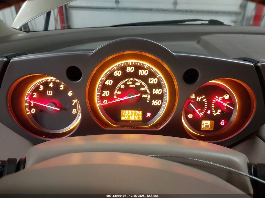 2007 Nissan Murano S VIN: JN8AZ08WX7W621180 Lot: 43919107