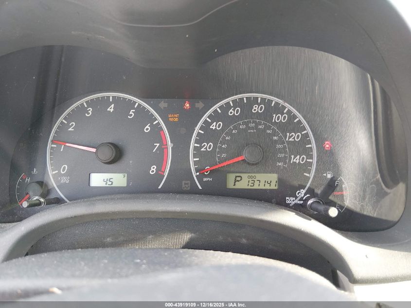 2013 Toyota Corolla Le VIN: JTDBU4EE6DJ115047 Lot: 43919109