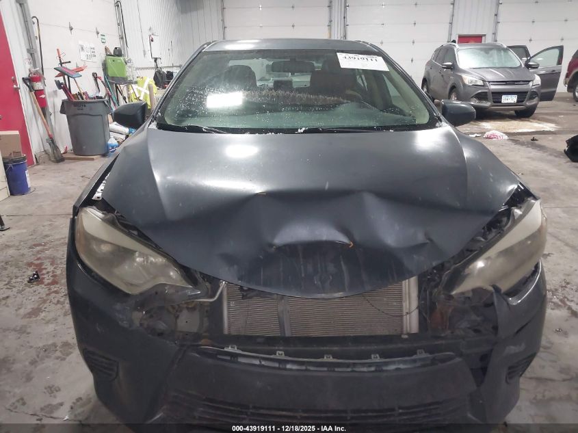 2016 Toyota Corolla Le VIN: 5YFBURHE5GP472406 Lot: 43919111