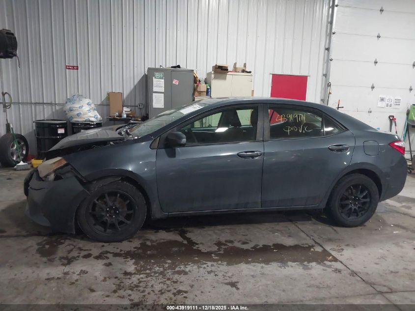 2016 Toyota Corolla Le VIN: 5YFBURHE5GP472406 Lot: 43919111