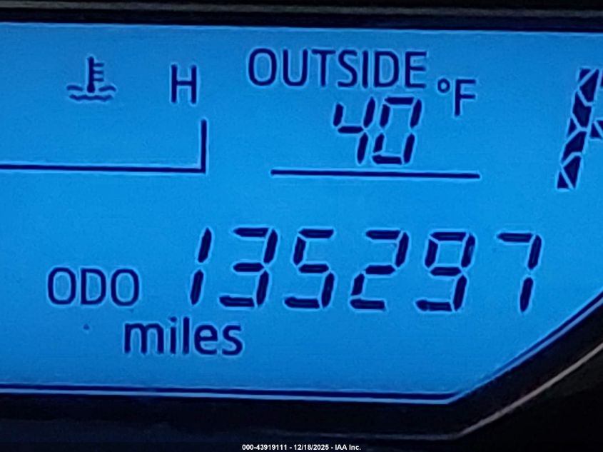 2016 Toyota Corolla Le VIN: 5YFBURHE5GP472406 Lot: 43919111