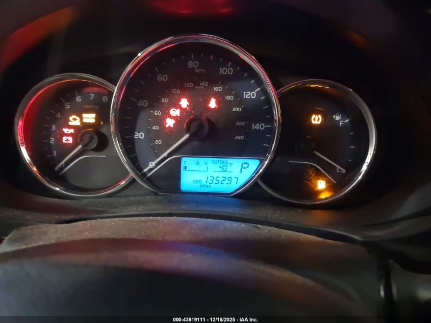 2016 Toyota Corolla Le VIN: 5YFBURHE5GP472406 Lot: 43919111