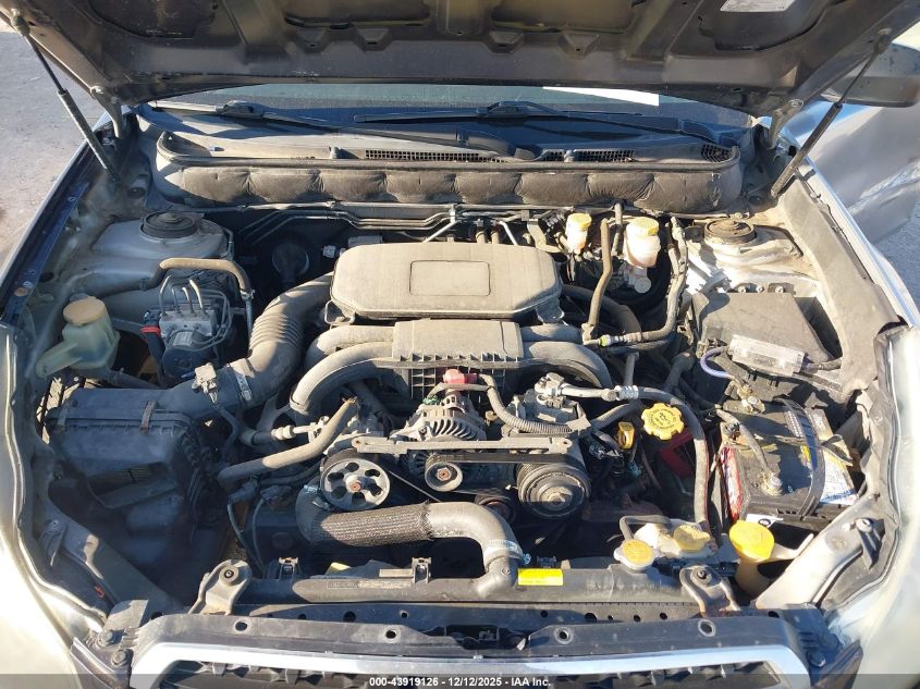 2011 Subaru Legacy 2.5I VIN: 4S3BMAA67B1229262 Lot: 43919126