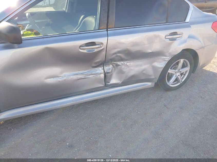 2011 Subaru Legacy 2.5I VIN: 4S3BMAA67B1229262 Lot: 43919126