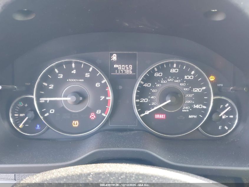 2011 Subaru Legacy 2.5I VIN: 4S3BMAA67B1229262 Lot: 43919126