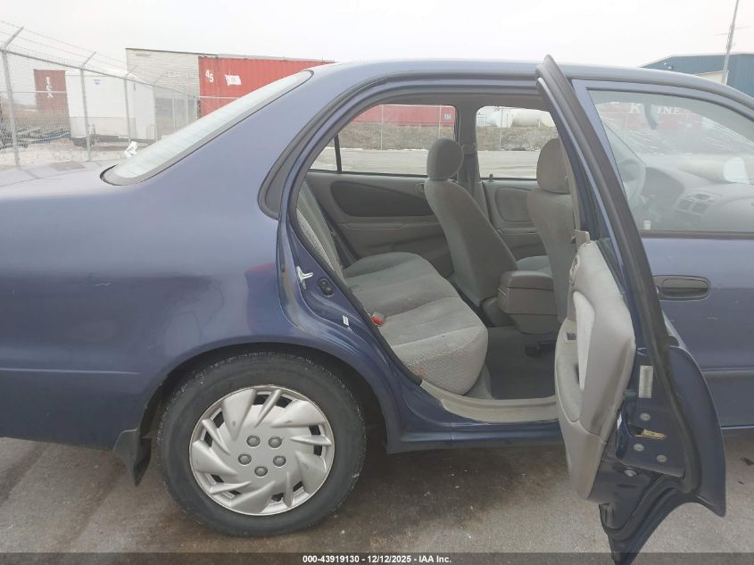 2000 Toyota Corolla Ce VIN: 1NXBR12EXYZ405876 Lot: 43919130