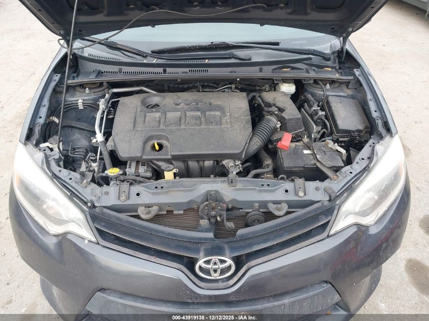 2014 Toyota Corolla Le VIN: 2T1BURHE9EC115047 Lot: 43919138