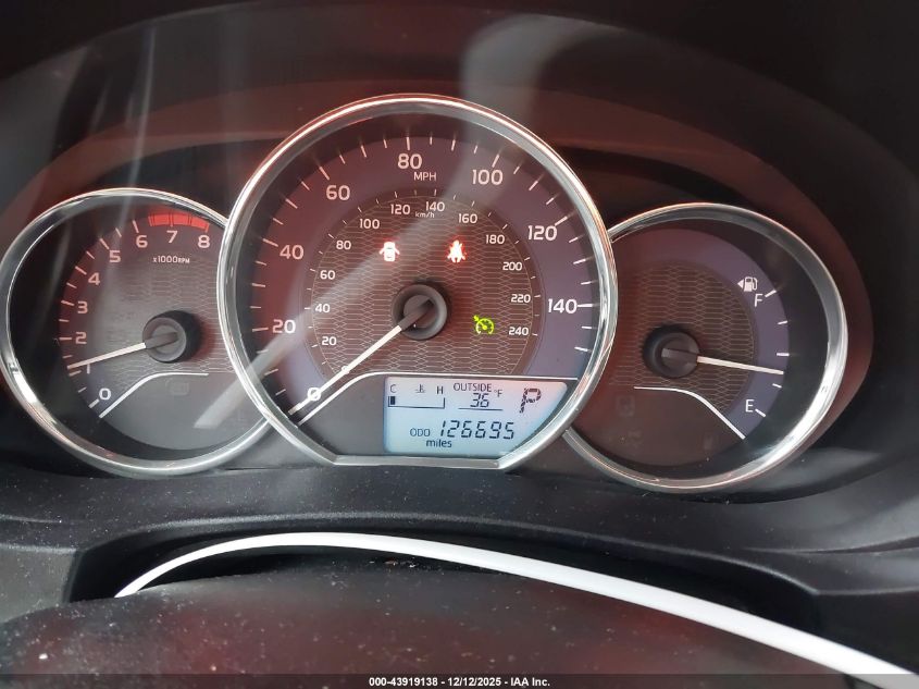 2014 Toyota Corolla Le VIN: 2T1BURHE9EC115047 Lot: 43919138