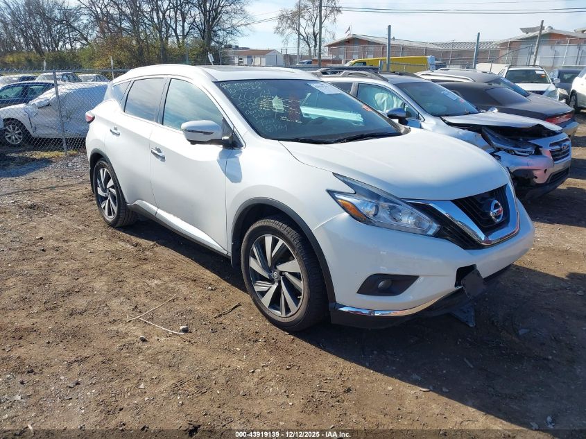 2018 Nissan Murano Platinum