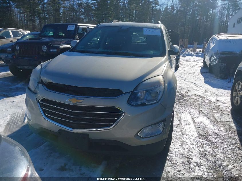 2016 Chevrolet Equinox Lt VIN: 1GNFLFEKXGZ106175 Lot: 43919145