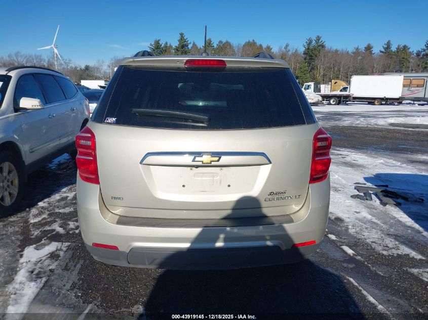 2016 Chevrolet Equinox Lt VIN: 1GNFLFEKXGZ106175 Lot: 43919145