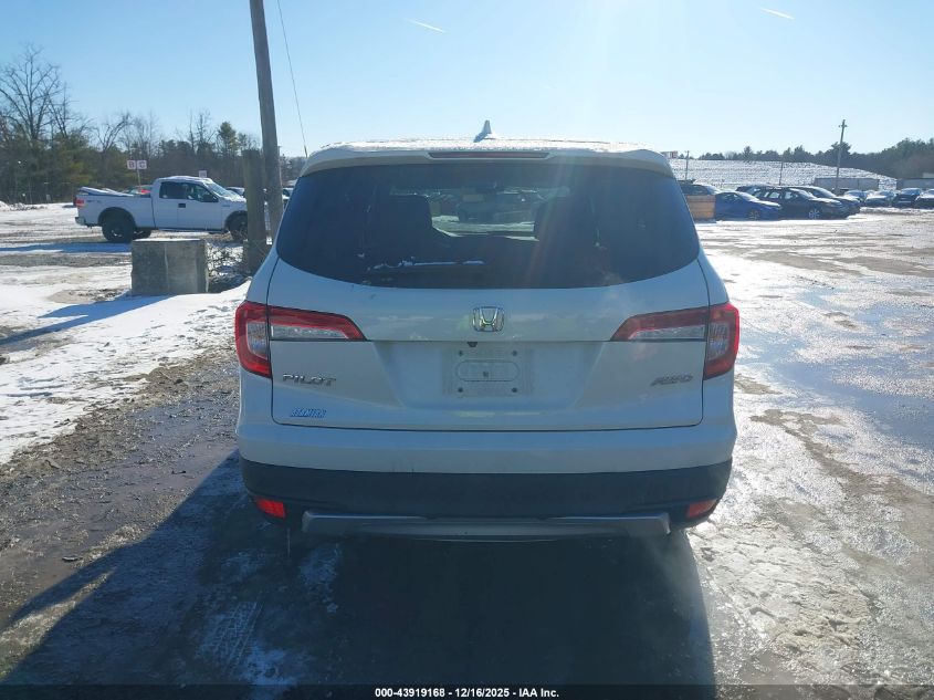 2019 Honda Pilot Ex-L VIN: 5FNYF6H5XKB038277 Lot: 43919168