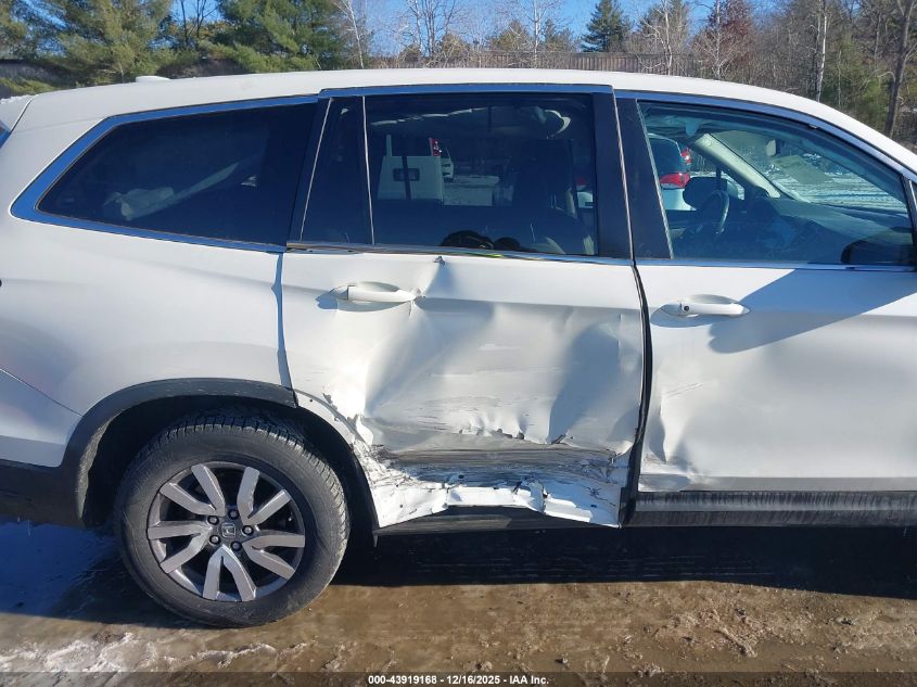 2019 Honda Pilot Ex-L VIN: 5FNYF6H5XKB038277 Lot: 43919168