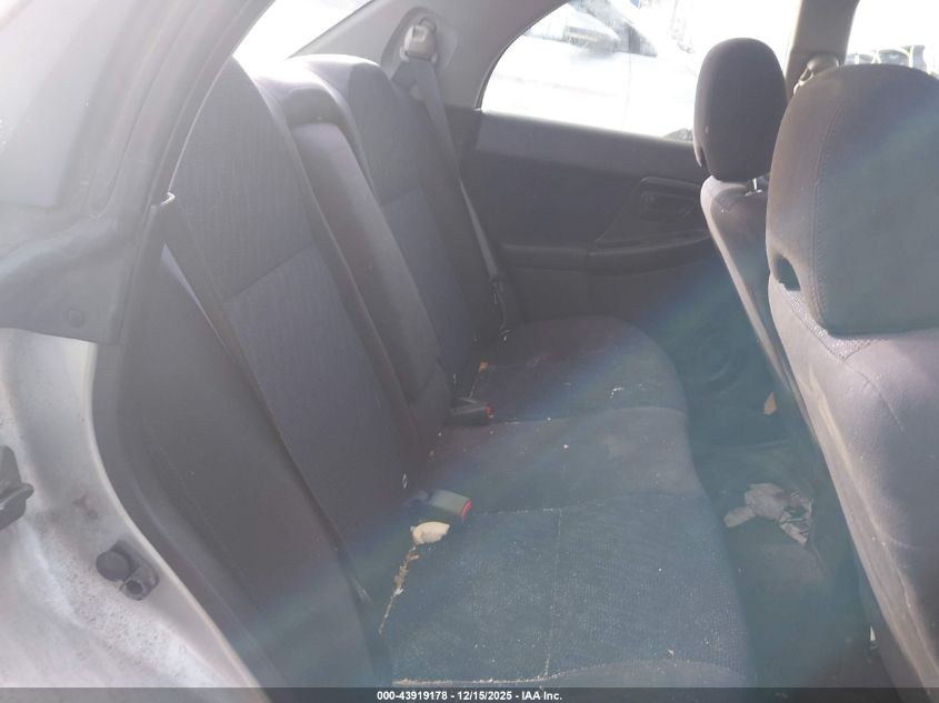 2002 Subaru Impreza Wrx VIN: JF1GD29602G527929 Lot: 43919178