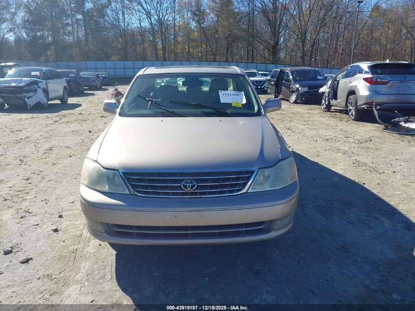 2003 Toyota Avalon Xls VIN: 4T1BF28B23U333107 Lot: 43919187