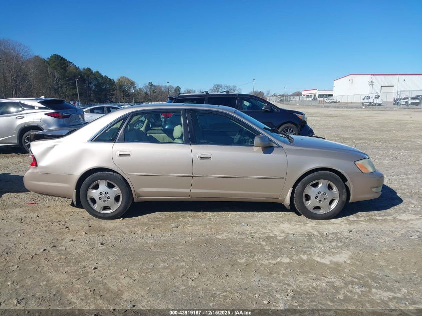 2003 Toyota Avalon Xls VIN: 4T1BF28B23U333107 Lot: 43919187