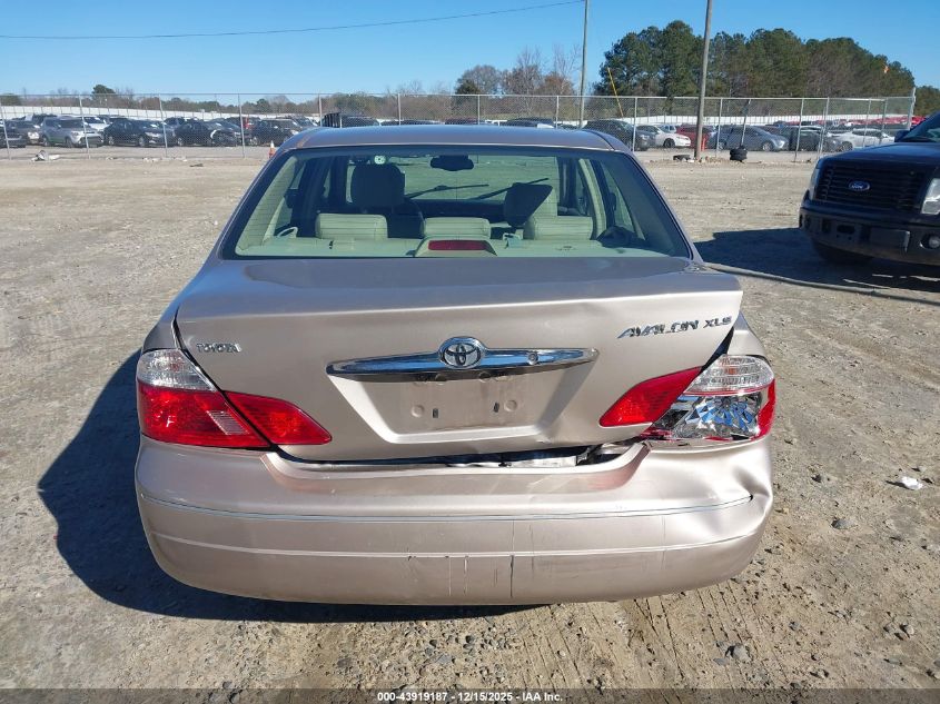 2003 Toyota Avalon Xls VIN: 4T1BF28B23U333107 Lot: 43919187