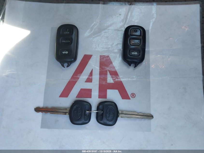 2003 Toyota Avalon Xls VIN: 4T1BF28B23U333107 Lot: 43919187