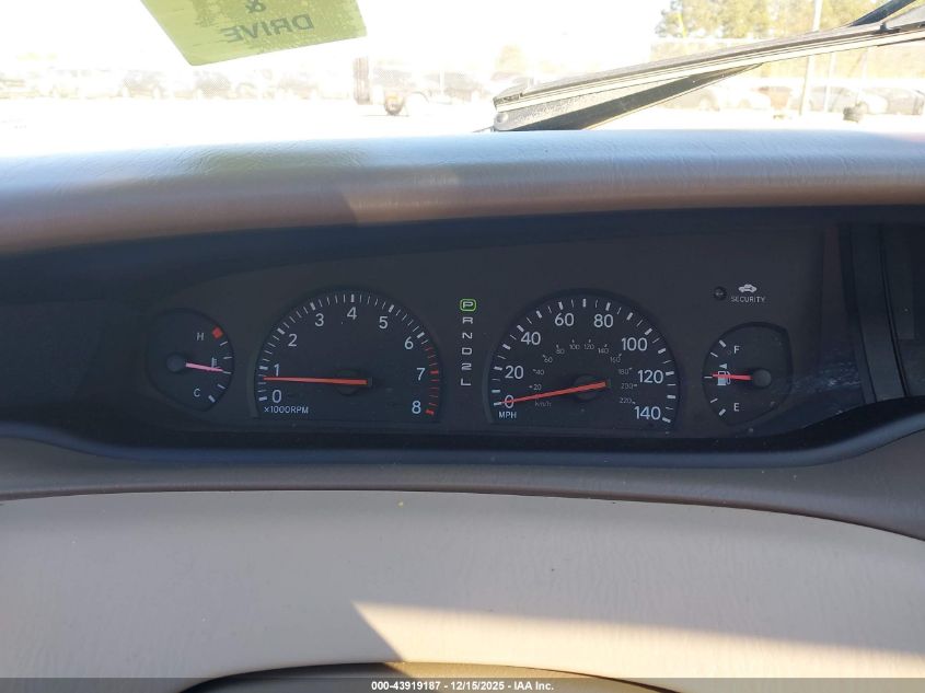 2003 Toyota Avalon Xls VIN: 4T1BF28B23U333107 Lot: 43919187