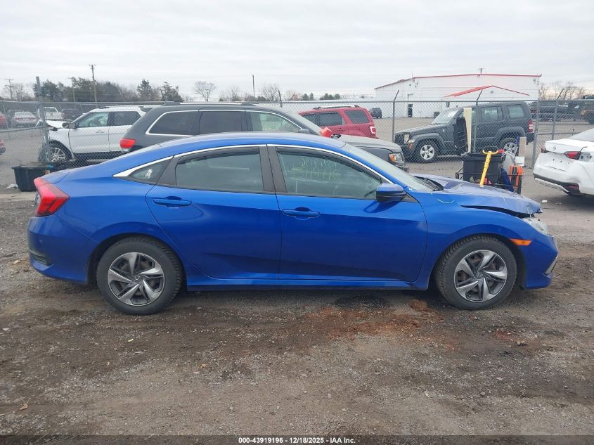 2020 Honda Civic Lx VIN: 2HGFC2F68LH563548 Lot: 43919196