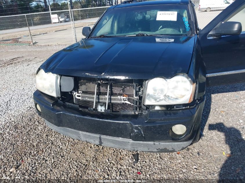 2006 Jeep Grand Cherokee Limited VIN: 1J8HS58N16C126944 Lot: 43919197