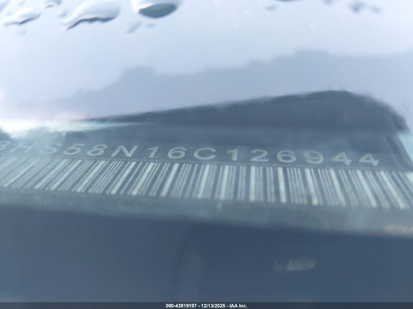 2006 Jeep Grand Cherokee Limited VIN: 1J8HS58N16C126944 Lot: 43919197