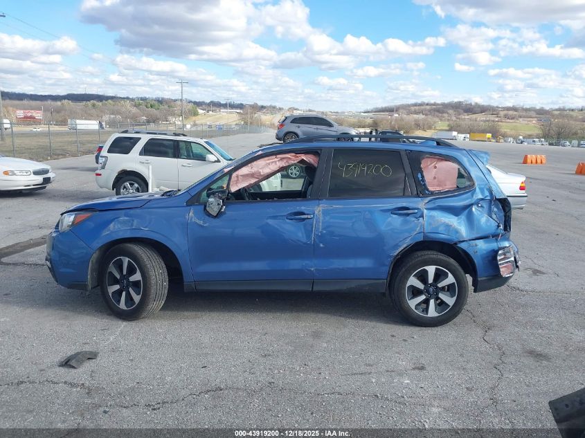 2017 Subaru Forester 2.5I Premium VIN: JF2SJAEC0HH457078 Lot: 43919200