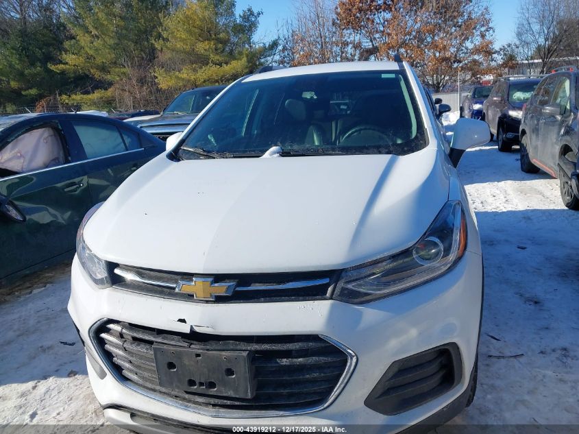 2021 Chevrolet Trax Awd Lt VIN: KL7CJPSBXMB331225 Lot: 43919212