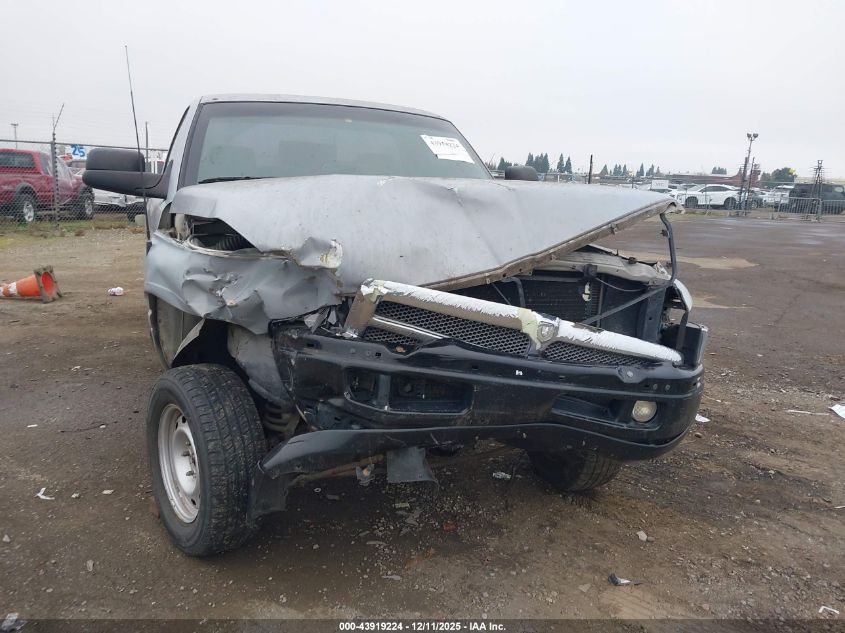 1996 Dodge Ram 1500 VIN: 1B7HF16Z2TS559121 Lot: 43919224