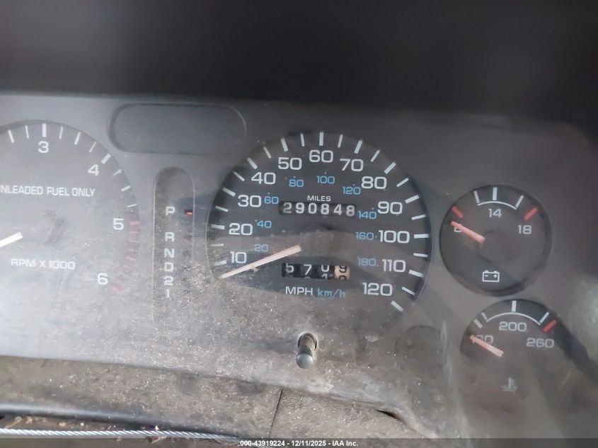 1996 Dodge Ram 1500 VIN: 1B7HF16Z2TS559121 Lot: 43919224