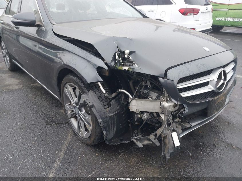 2016 Mercedes-Benz C 350E VIN: 55SWF4HB1GU156905 Lot: 43919226