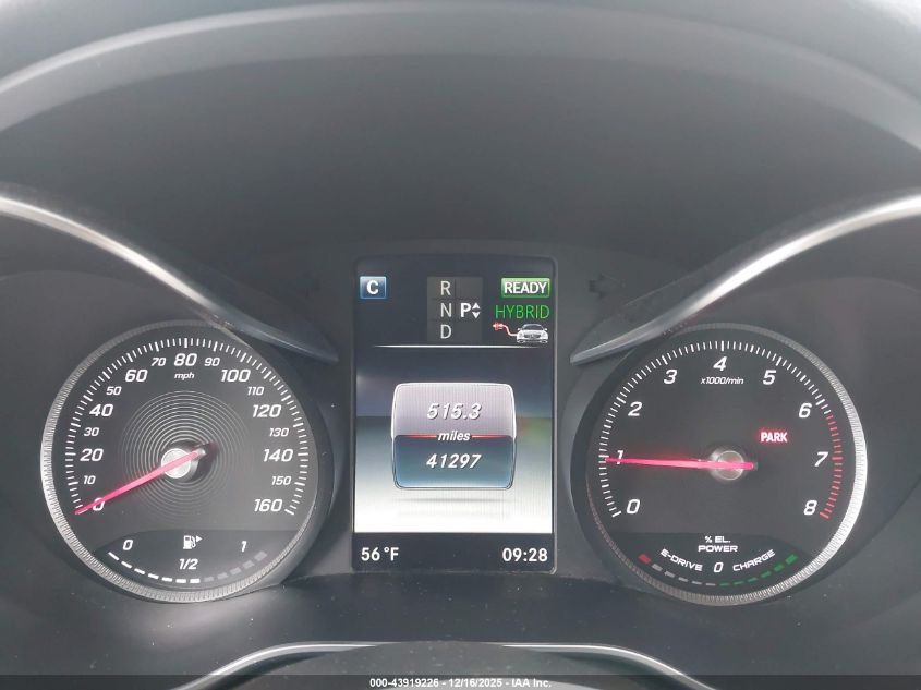 2016 Mercedes-Benz C 350E VIN: 55SWF4HB1GU156905 Lot: 43919226