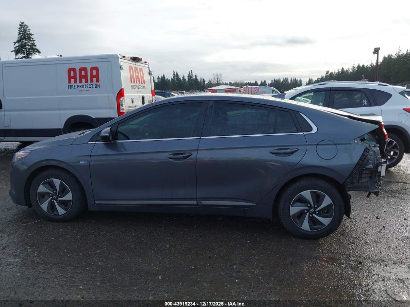 2019 Hyundai Ioniq Hybrid Sel VIN: KMHC75LC2KU114696 Lot: 43919234